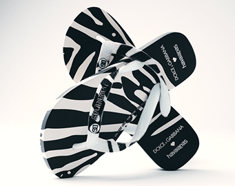 Havaianas e D&G: Collab de simplicidade e luxo. 2 Imagem3