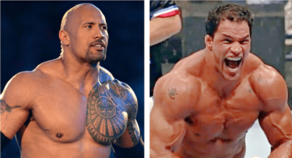 ’THE SMASHING MACHINE’’: THE ROCK SE MACHUCA FEIO EM SET DE FILMAGENS; VEJA IMAGEM 1 The Rock 2