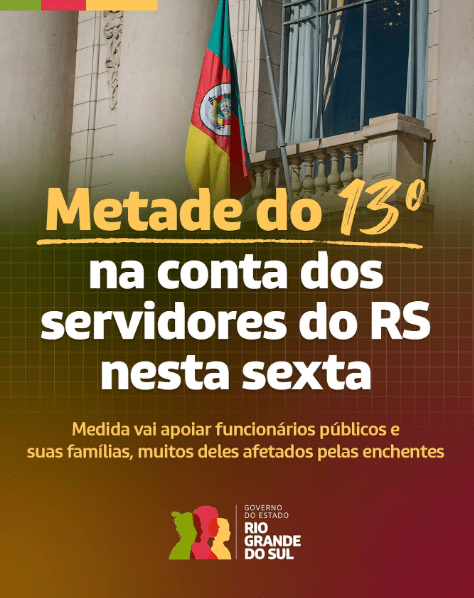 Depósito de metade do 13º Salário de Servidores será depositado nesta sexta, 07/06 1 redtb
