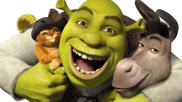 É oficial! Eddy Murphy confirma que ''Shrek 5'' e spin-off focado no Burro estão sendo produzidos 1 shrek 768x432 1 1