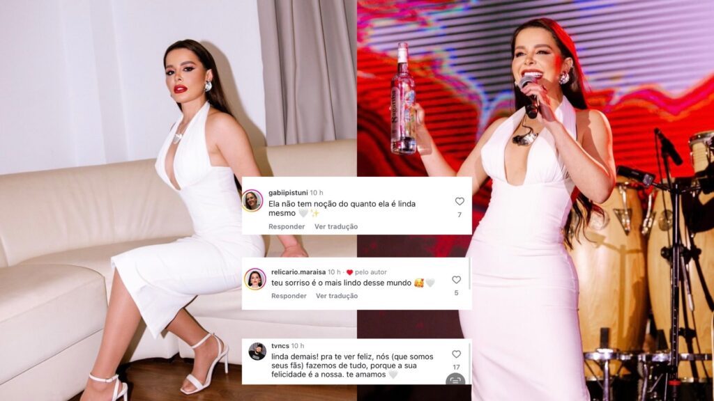 Fim do noivado: Maraisa surge nas redes sociais após término 1 Maraisa em post nas redes sociais, após anunciar o fim de seu relacionamento.