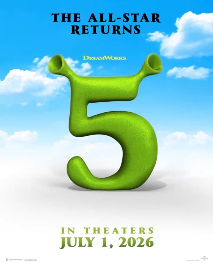 Shrek 5: trará de volta elenco original 1 poster shrek 5