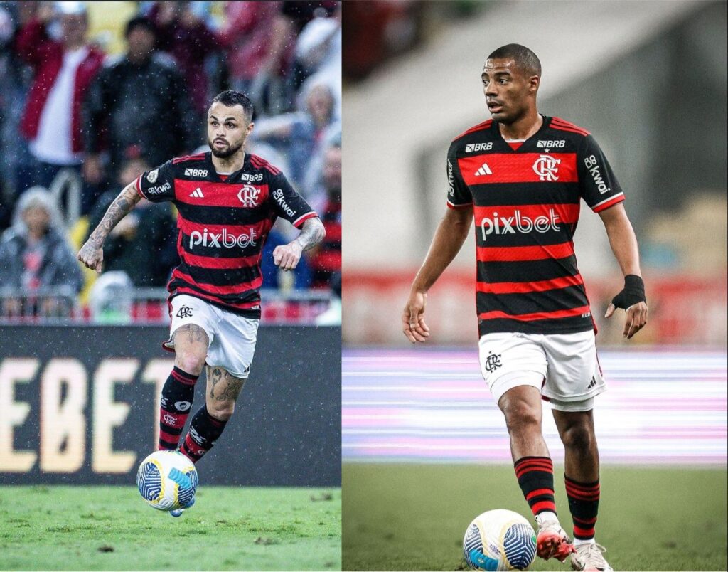 Flamengo confirma lesões de De La Cruz e Michael. Confira o tempo de recuperação 1 Flamengo confirma lesões de De La Cruz e Michael. Confira o tempo de recuperação