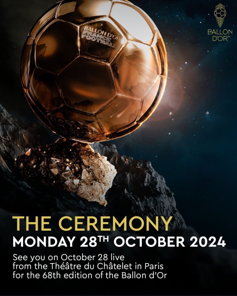 Bola de Ouro 2024: Vini Jr. está entre os indicados. Veja todos os nomeados 1 Bola de Ouro 2024 Vini Jr está entre os indicados. Veja todos os nomeados