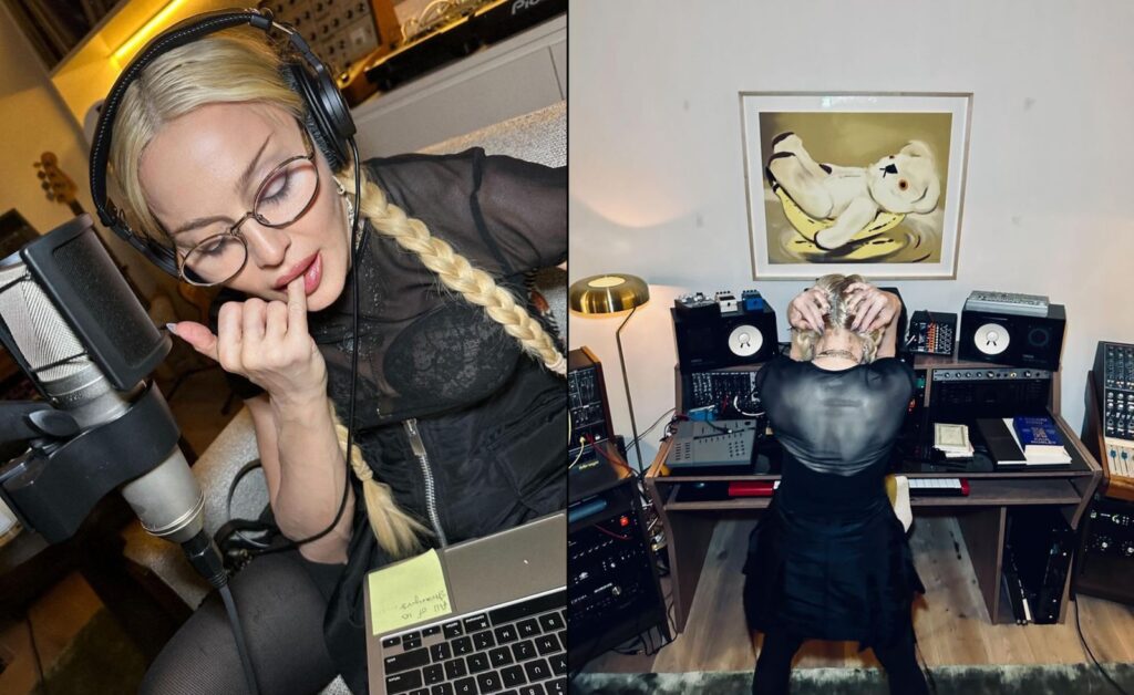 Madonna anuncia retorno ao estúdio com Stuart Price, produtor do 'Confessions On a Dance Floor' em novas fotos 2 Madonna anuncia retorno ao estúdio junto com Stuart Price, produtor do 'Confessions On a Dance Floor' em novas fotos