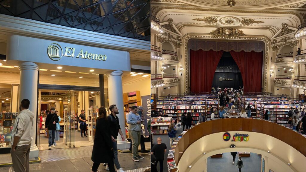 Dicas de pontos turísticos para conhecer em Buenos Aires 4 livraria