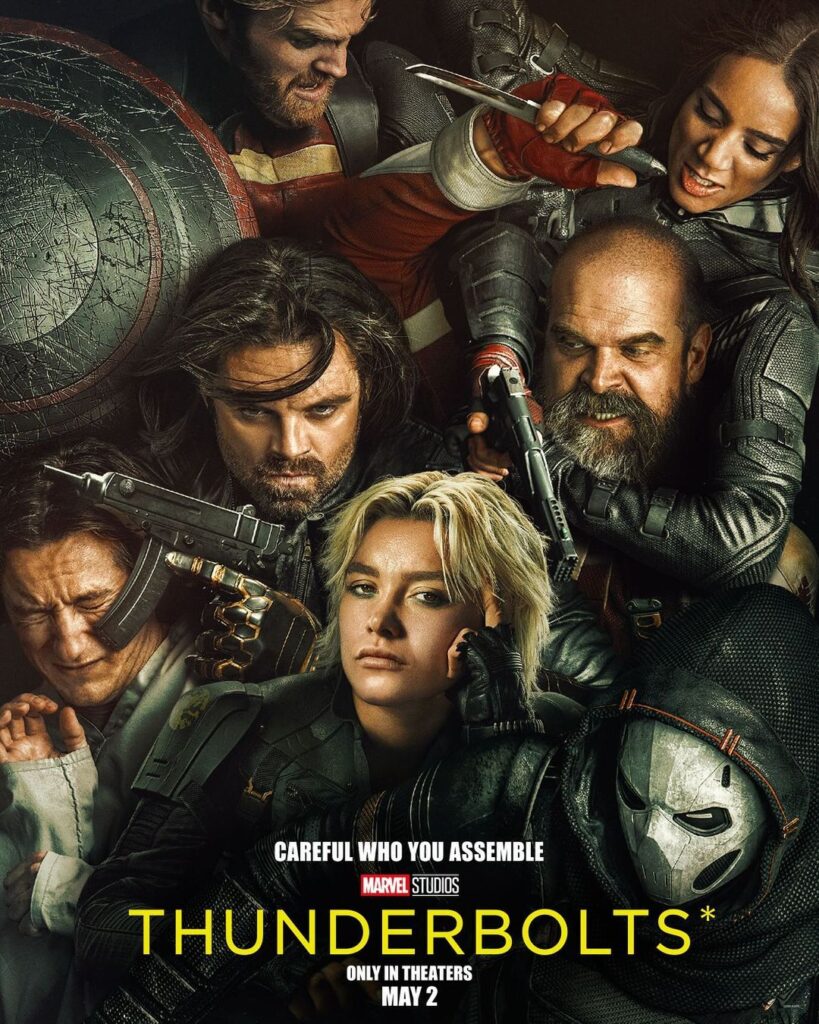 Fãs apontam erro na arte do filme “Thunderbolts*” e o questionamento sobre IA surge 1 thund