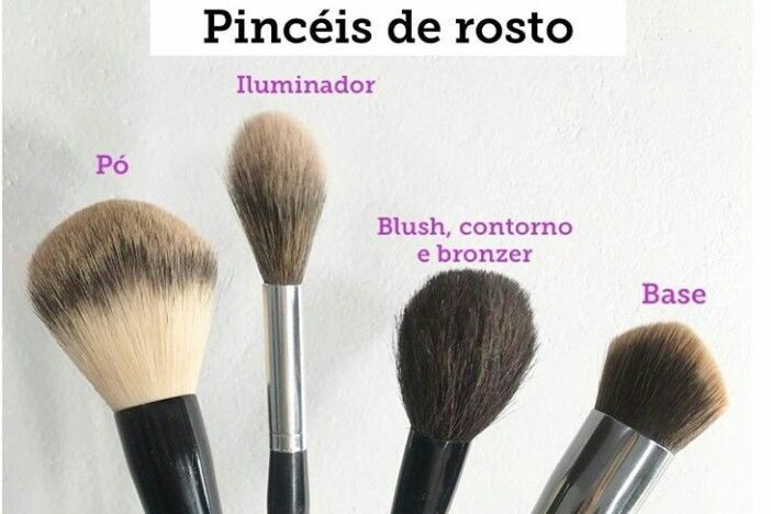 Os principais pincéis de maquiagem que você precisa ter 2 Os principais pincéis de maquiagem que você precisa ter