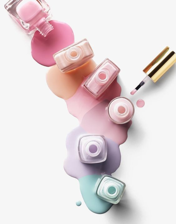 Como fazer esmaltação com cores claras 1 Como fazer esmaltação com cores claras