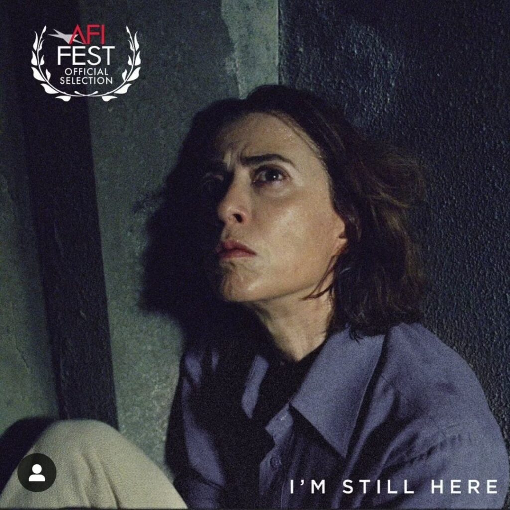 O filme “Ainda Estou Aqui” teve seu primeiro trailer divulgado 1 Imagem divulgada pela atriz Fernanda Torres do filme Ainda Estou Aqui.