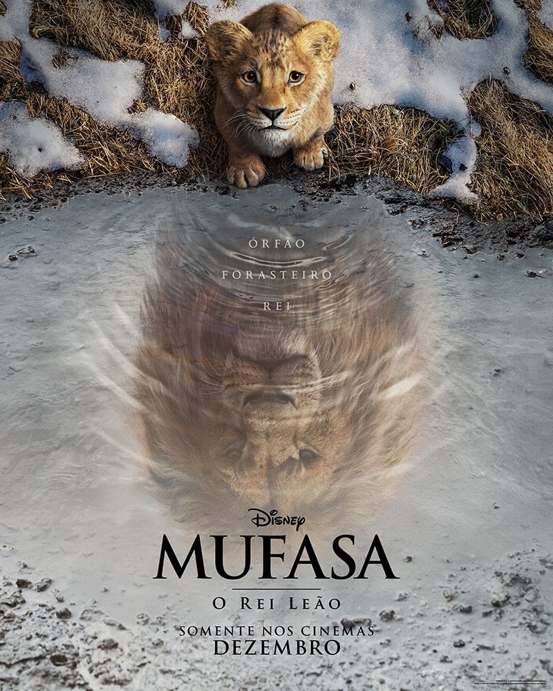"Mufasa: O Rei Leão"- Disney divulga novos pôsteres do filme 1 Mufasa: O Rei Leão