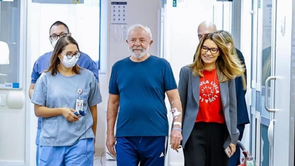 Presidente Lula segue em recuperação após cirurgia e apresenta melhora constante 1 Lula e Janja
