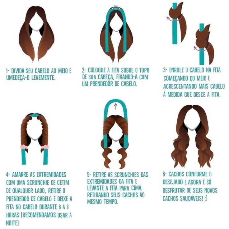 Seis formas de fazer ondas e cachos no cabelo, sem fontes de calor 4 b97399b3c967f7fdea6a8f156e4884c8