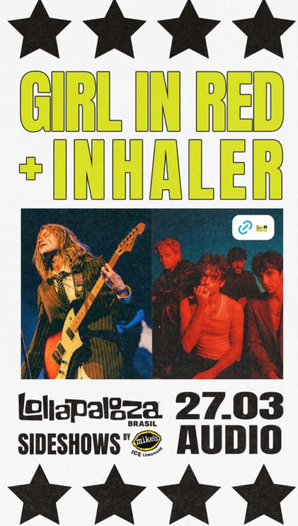 Sideshows do Lollapalooza Brasil 2025: Fontaines D.C., Girl in Red, Inhaler, Parcels e JPEGMAFIA prometem shows memoráveis 2 3