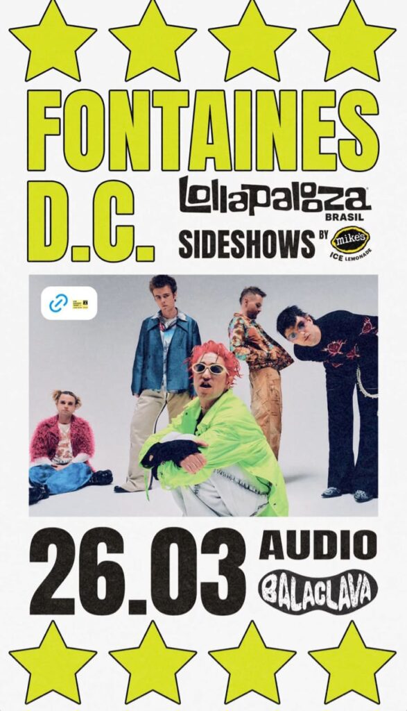 Sideshows do Lollapalooza Brasil 2025: Fontaines D.C., Girl in Red, Inhaler, Parcels e JPEGMAFIA prometem shows memoráveis 1 Lollapalooza
