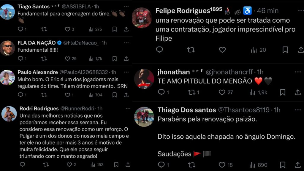 Erick Pulgar tem contrato renovado com o Flamengo até 2027 1 renovação Pulgar