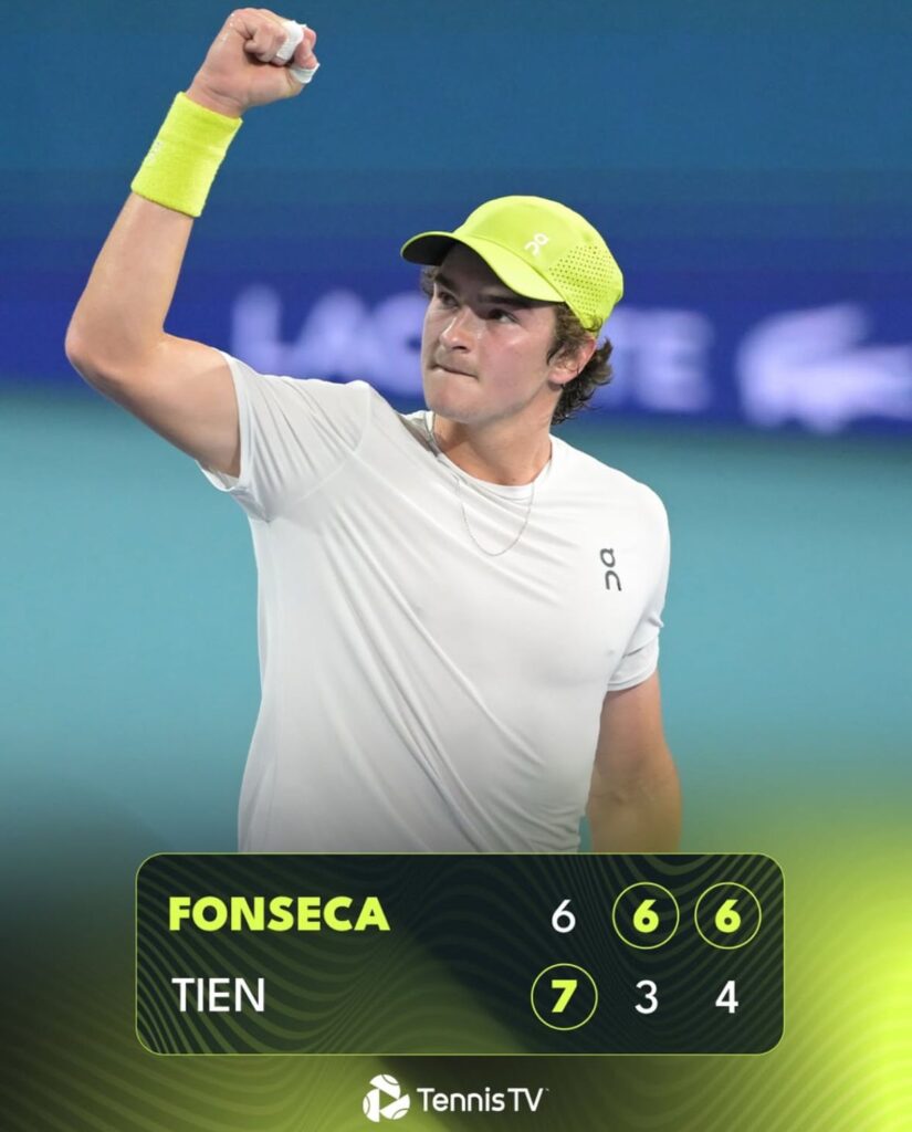João Fonseca vira jogo e estreia com vitória no Miami Open 1 João Fonseca