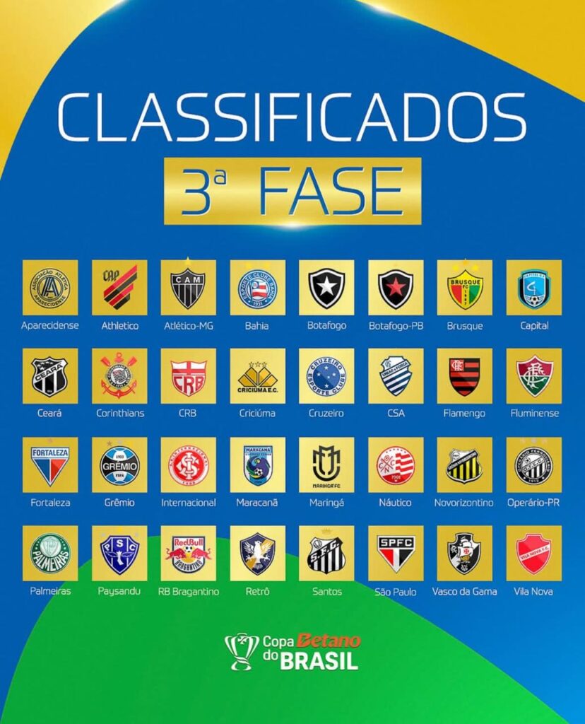 Copa do Brasil 2025: 16 confrontos agitam a 3° fase 1 Copa do Brasil