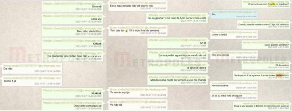 Cartões sob suspeita: Bruno Henrique é investigado por punição em jogo de 2023 do Flamengo 1 mensagens de Bruno Henrique