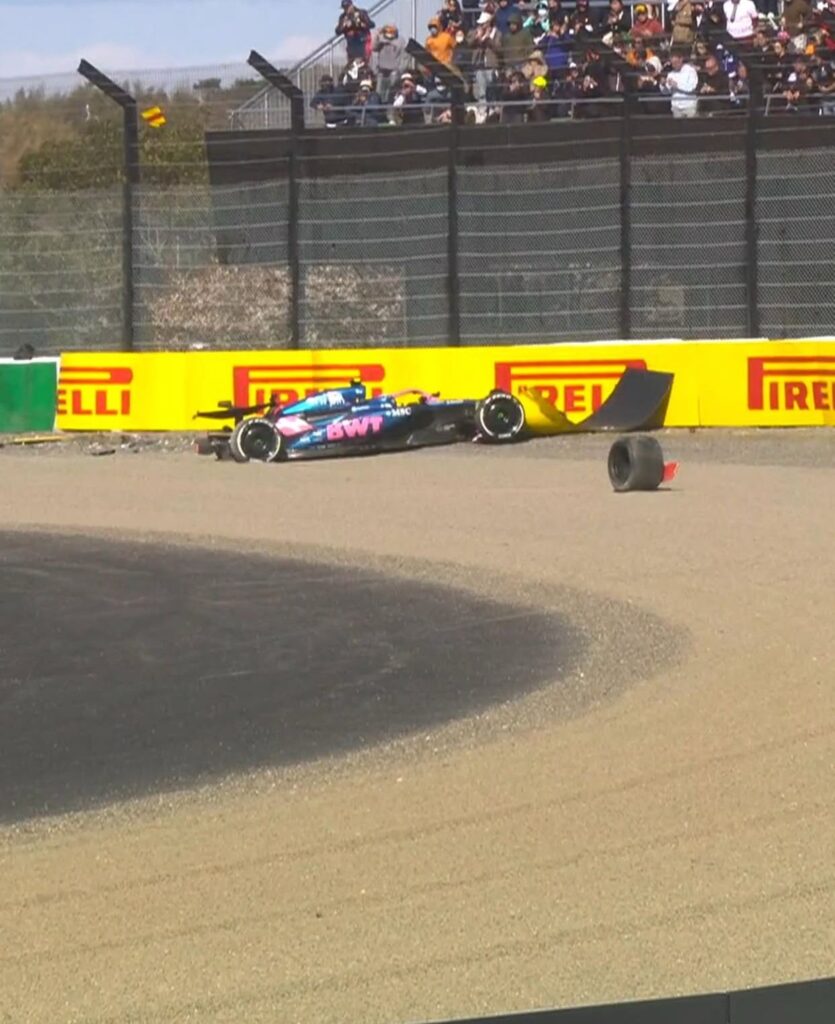 Fórmula 1: GP do Japão tem treino livre marcado por caos e acidentes 1 Formula 1 GP do Japão