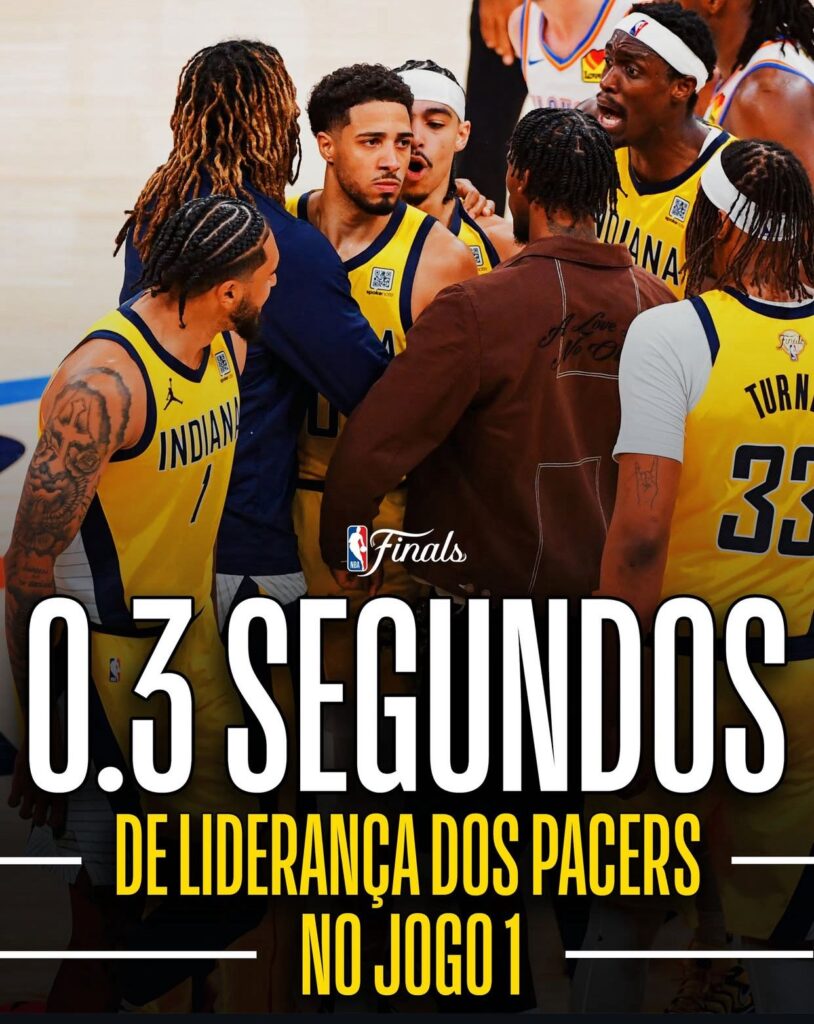 Haliburton garante virada histórica dos Pacers sobre o Thunder no Jogo 1 das Finais da NBA 1 Haliburton