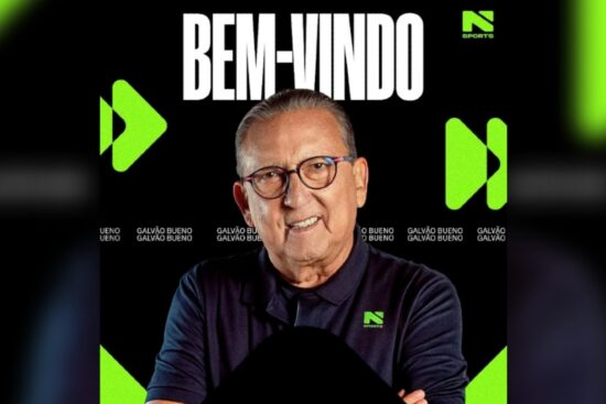 Narrador volta aos holofotes como sócio e conselheiro do canal N Sports. O anúncio foi feito pelo próprio Galvão e confirmado pelo perfil oficial da emissora