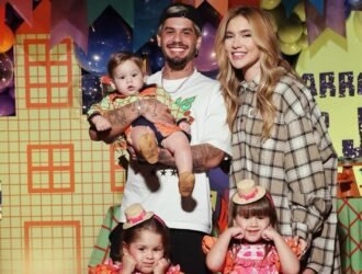 Zé Felipe e Virgínia encantam ao celebrar mesversário do caçula José Leonardo