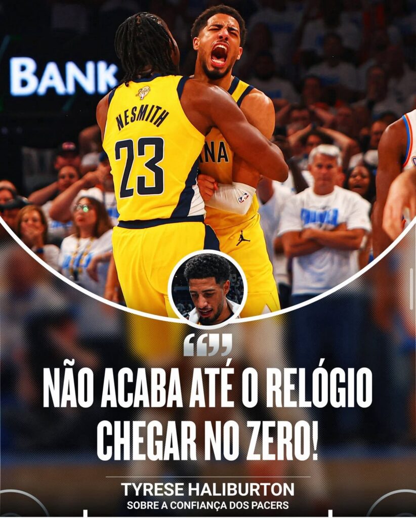 Haliburton garante virada histórica dos Pacers sobre o Thunder no Jogo 1 das Finais da NBA 2 Haliburton