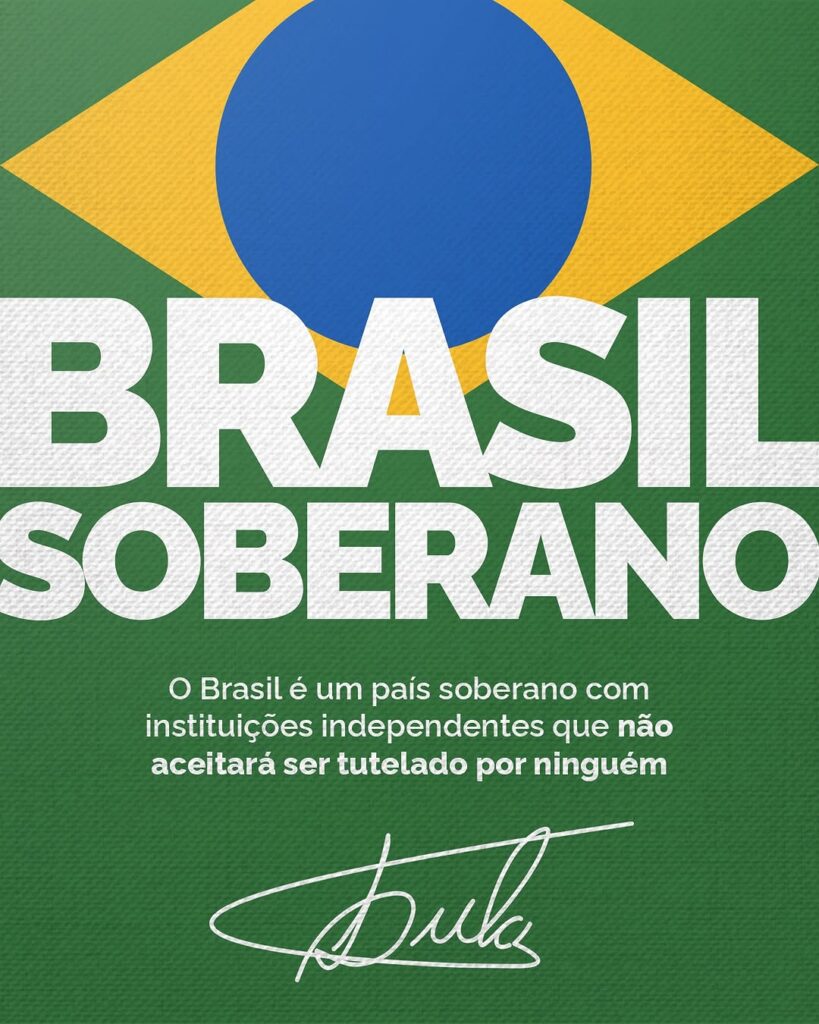 Após ameaças de tarifas, Lula responde com firmeza a Trump, fala em retaliação e pode acionar OMC para proteger interesses do Brasil