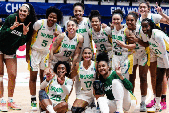 Brasil ganha do México de 84 a 61 e enfrentará Argentina na semifinal da Americup Feminina de Basquete 2025