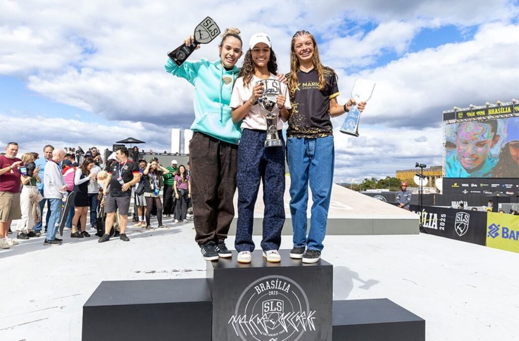Rayssa Leal vence a etapa de Brasília da SLS 2025