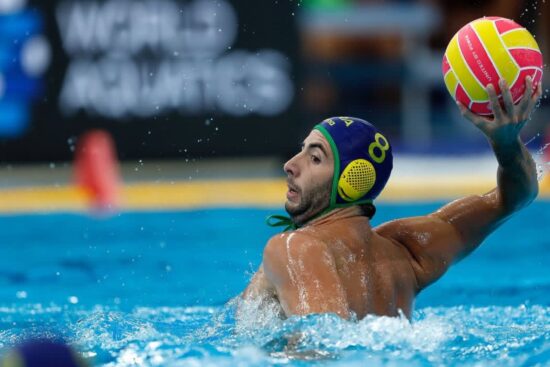 Com empate a 12 segundos do fim Brasil vence o Canadá no Mundial de Polo Aquático