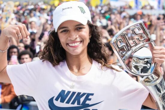 Rayssa Leal vence a etapa de Brasília da SLS 2025