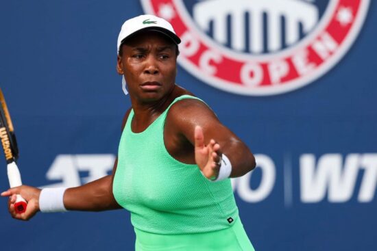 Aos 45 anos, Venus Williams retorna ao WTA 500 de Washington após 16 meses fora