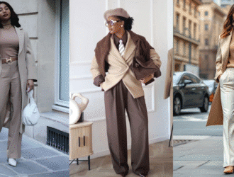 Looks Monocromáticos : Elegância e praticidade. Reprodução/Pinterest