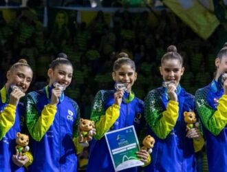 Brasil brilha no mundial de Ginastica Rítmica 2025 e conquista duas medalhas de prata