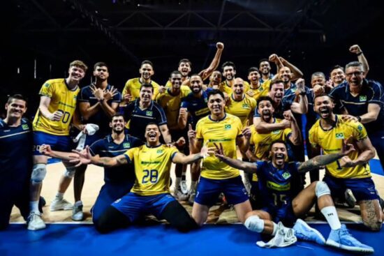 Brasil mostra evolução e supera instabilidades na Liga das Nações Masculina de Vôlei 2025
