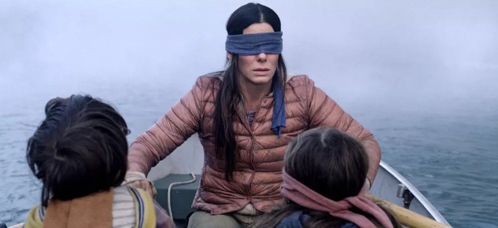 Sandra Bullock em "Bird Box", de 2018.( Foto: divulgação/ Merrick Morton) 