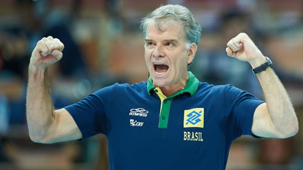 Bernardinho diz que é preciso ter paciência com o vôlei masculino. (Foto: reprodução/Pinterest)