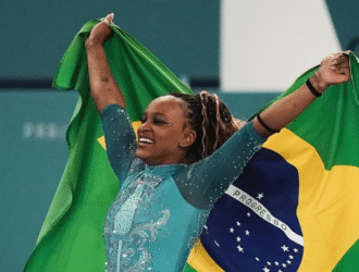 Rebeca Andrade anuncia a aposentadoria para 2028
