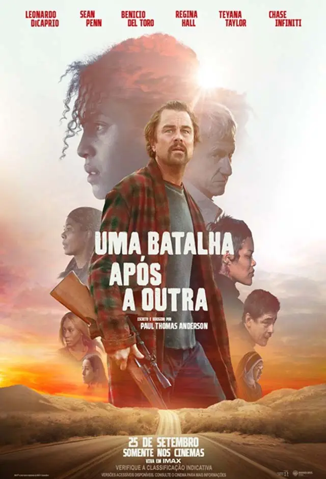 ‘Uma Batalha Após a Outra’: como o novo filme de Leonardo DiCaprio foi de “grande risco” a favorito ao Oscar.