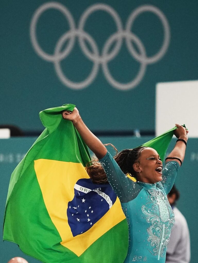 Rebeca Andrade é ouro no solo